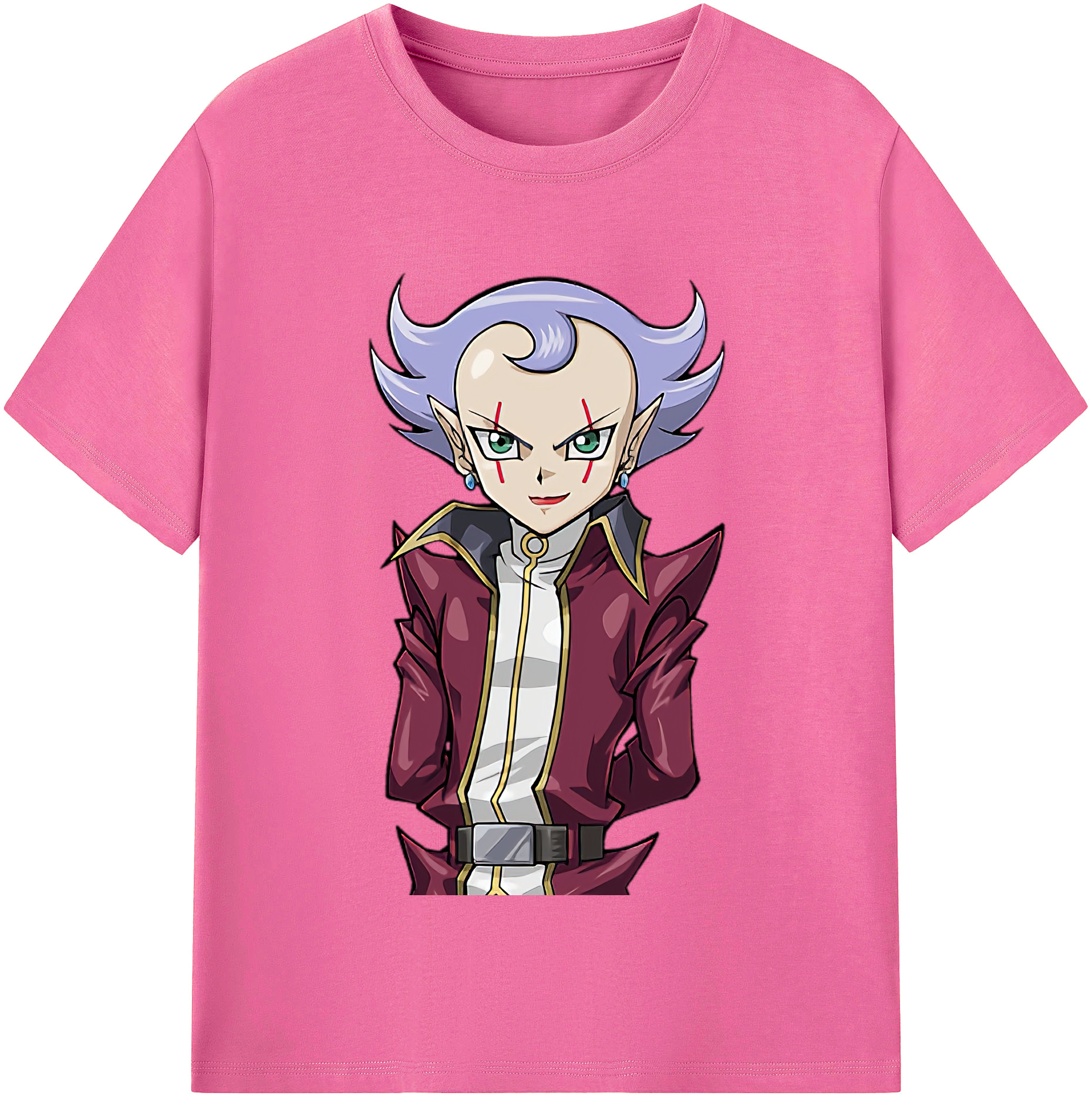 （画像用） 遊☆戯☆王 Yu-Gi-Oh! レディースカジュアルプリントTシャツ（綿100％）